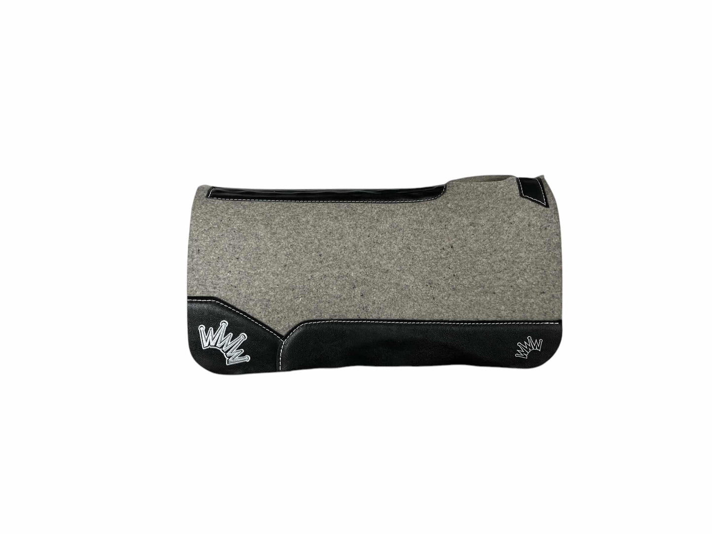 32x32 1" Kush Gray Wool Saddle Pad