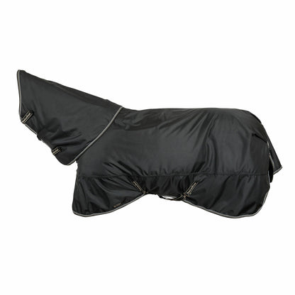 Obsidian 150g Black Turnout Blanket w/Neck Cover