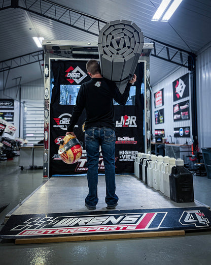 Portable Stall Mat Diamond Plate Design 5x10