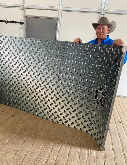 Portable Stall Mat Diamond Plate Design 5x10