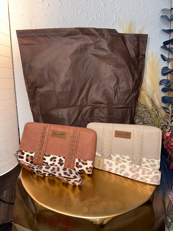 Wrangler Leopard Print Wallet -Leopard