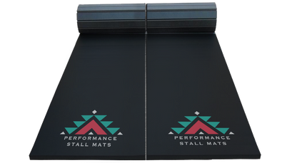 6x9 Portable Stall Mat Kit Black