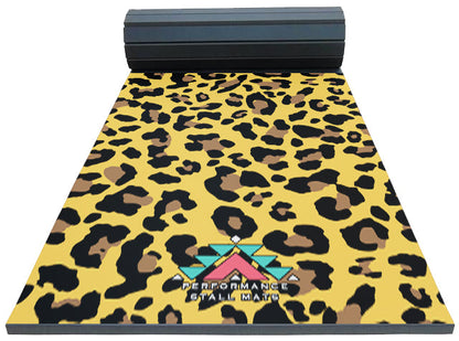 Portable Stall Mat Leopard Design 5x10