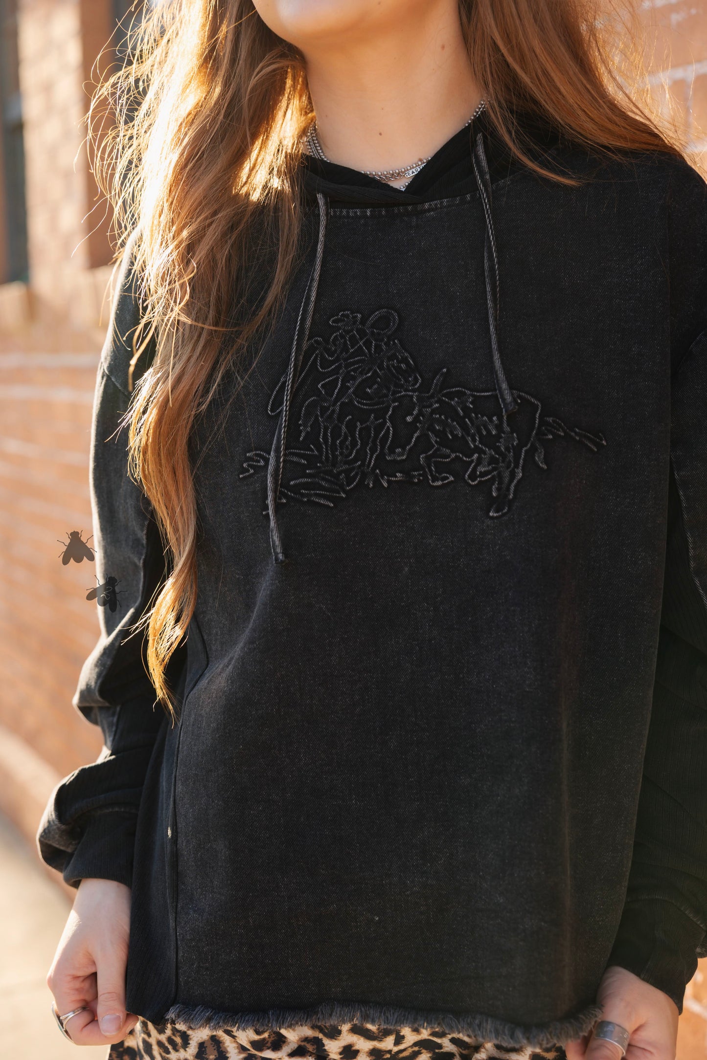 URBAN DENIM HOODIE *MIDNIGHT