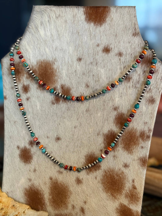 Confetti Multi-Stone Necklace