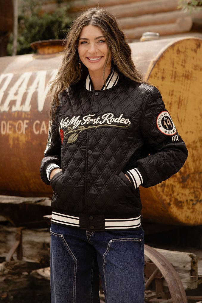 Not My First Rodeo Bomber Pre Order