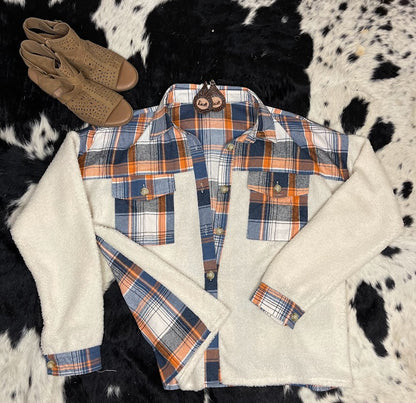 Soft Plaid Button Down