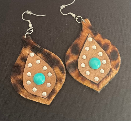 Leopard Earrings